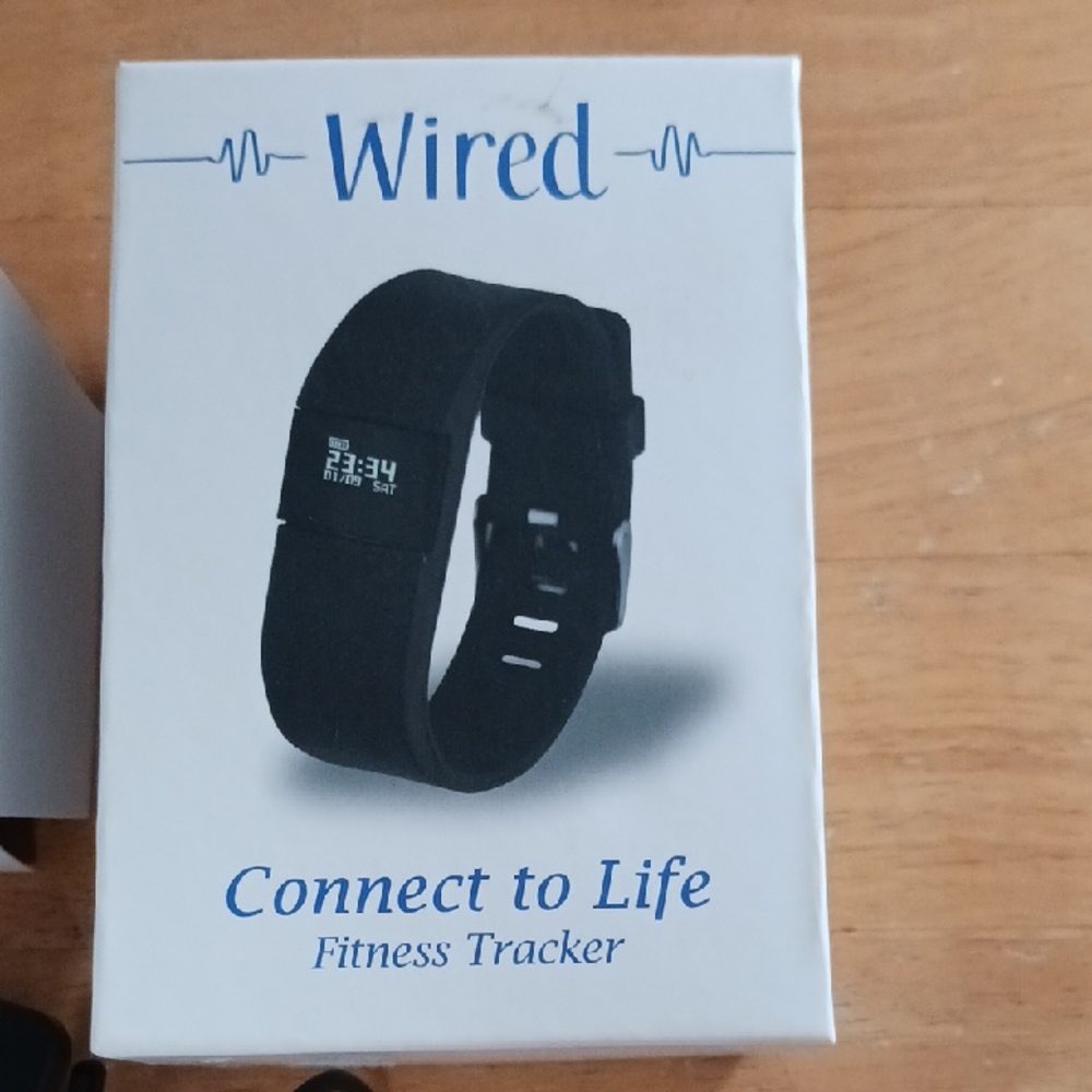 Black Fitness Tracker